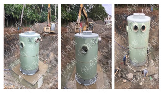 城市排污的小帮手一体化污水提升泵站